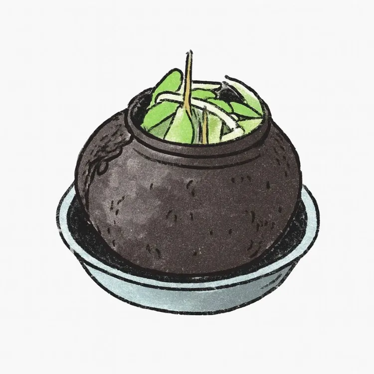 Rice wine pot